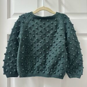 Misha & Puff Wool Popcorn Sweater 4T